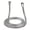 silver, variant on 1.5/2M Stainless Steel silver Hose Extended Tube Bathroom Shower Pipe Pipe Water Pipe Drawer Bathroom Accessories Pipes