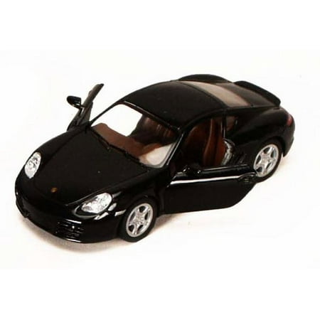 Porsche Top - Porsche Cayman S, Black - Kinsmart 5307D - 1/34 scale Diecast Model Toy Car (Brand New, but NOT IN BOX)