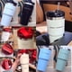 thumbnail image 3 of Thermos Taza De Vaso De Acero Inoxidable 591ML Con Termo De Paja Café Stanley Starbucks, 3 of 3