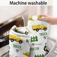thumbnail image 5 of Cartoon Tractors Fences White Pattern Bathroom Rugs Mat,Non Slip Microfiber Bathroom Rug,Rubber Backing,Soft Bathroom Mats for Bathroom Floor,Tub and Shower,47x17in(120x43cm), 5 of 5
