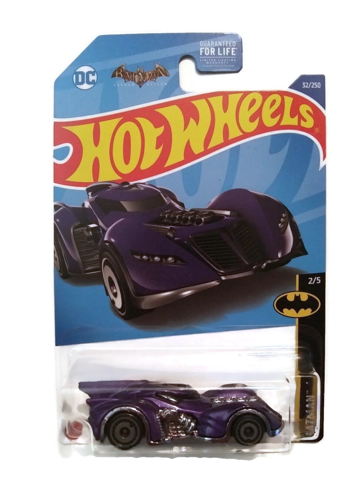 Hot Wheels Batman: Arkham Asylum Batmobile 1:64- Batman 32/250 