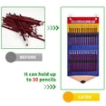 thumbnail image 3 of Gráfico de Bolsillo de Lápiz, Suministros Escolares Dispensador de Bolsillo de Estacionamiento para lápiz paraula, 3 of 7