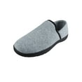 thumbnail image 4 of Hanes Men's Closed Back Slipper Shoe - Memory Foam with Indoor Outdoor Sole, 4 of 9