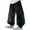 Black2, variant on Plebaso Kids Pants Boys Girls Breathable Thin Long Bloomers Lightweight Baggy Summer Pocket Trousers