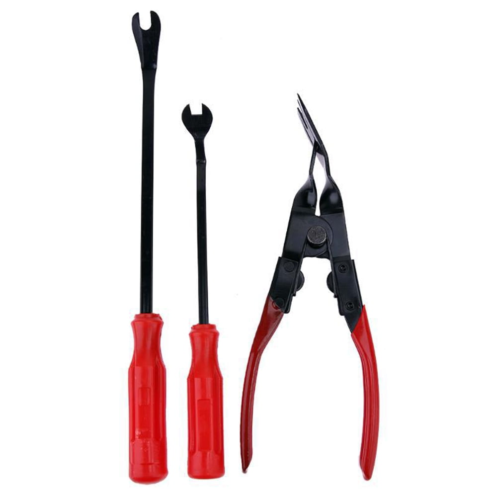 Pliers For Clips Rivets Plastic Steel Trim Car Door Panel Upholstery Removal 