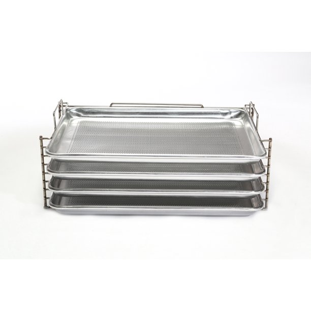 Bull Rack BR4 Grill Tray System Grill, Smoke, Dry and Cure Meats
