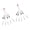 red head white, variant on 2Pcs 5 Arm Rigs Head Swimming Baits Fishing Group Lures Snapping Swivels Spinner Fishing Lures Rigs For Long Terms Use