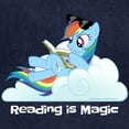 thumbnail image 3 of CafePress - My Little Pony Reading I - Pullover Hoodie, Classic & Comfortable Hooded Sweatshirt, 3 of 4