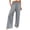 Grey, variant on Womens Wide Leg Pants Casual High Waisted Palazzo Pants Baggy Beach Trousers with Pocket Womens Cropped Pants Casual Sweat Pants Women Casual plus Size Womens Pants for Work Casual Tan Dress