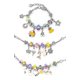 thumbnail image 2 of Kit de fabricación de pulseras con dijes, conjunto de regalo de joyería artesanal Diy para niños, niñas y adolescentes, 2 of 3