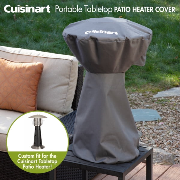 Cuisinart Tabletop Patio Heater Cover, Durable UV Resistant Polyester