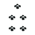 thumbnail image 2 of Decodeary 50pieces Low Maintenance Soft Texture Fabric For Albums And Decorations Realistic Appearance Fiber Wide Application Black 4.5cm 5Set, 2 of 6
