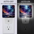thumbnail image 2 of Galactic space LED Square Night Lights - Energy Efficient and Stylish Bedroom Lighting Solution, 2 of 6