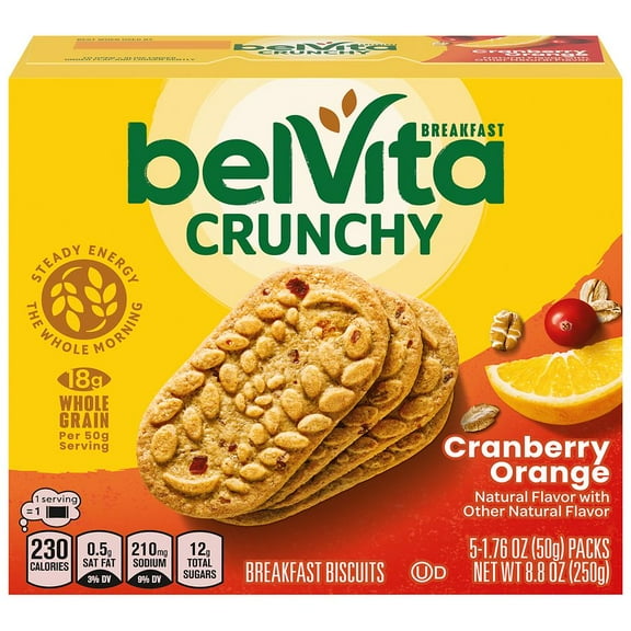 belVita Breakfast Biscuits Cranberry Orange 8.8 oz