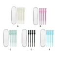thumbnail image 2 of Becaristey 3pcs/set Compact Nose Trimmer All Inclusive Comb Protection For Comfort Skyblue 3-pack packaging, 2 of 6