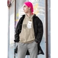 thumbnail image 2 of Awesome Today Cat Crown Hoodie Women -Image by Shutterstock, Female Medium, 2 of 4