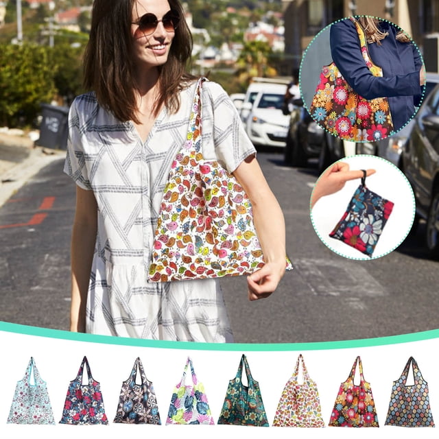 Sentmoon Deals Flyer Reusable Grocery Bag, Grocery Shopping Bag, Washable And Foldable Central Control Tube, Large Reusable Shopping Bag, Color Todays Deals Clearance Sales