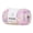 Bright Pink, variant on Multicolor Segment Cotton Bamboo Blend Yarn, Fine Knitting Crochet Thread for DIY Handmade Crafts, Lightweight Wool for Needlework (White+Red)