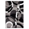 thumbnail image 1 of Tapis Moderne Contemporain 6' 6" X 9' Gris, 1 of 5