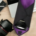thumbnail image 4 of WRITWAA Camera Lens Bag Purple Neoprene Cloth with Collision Protection for Photographers 1Pack, 4 of 6
