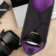 thumbnail image 4 of Estuche de neopreno para lentes, forro polar súper suave, para accesorios de fotografía, envolturas para equipos, envoltura de viaje, morado, 4 of 6