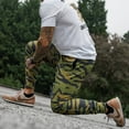 thumbnail image 6 of Combat Iron Men's Dynamic Full Length Performance Joggers 2.0 L / Jungle Camo, 6 of 16