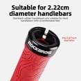 thumbnail image 3 of ROCKBROS Bike Handlebar Grips Double Lock-on Ergonomic Non-Slip Rubber Hand Grip for MTB BMX Mountain Bike Scooter, 3 of 6
