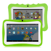 7" Kids Tablet Android Tablet PC 8 GB ROM 1024 * 600 Resolution WiFi Kids Tablet PC, Green