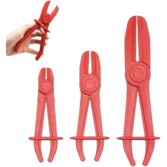 Hose Clamp Pliers, Hose Clamp Pliers, Hose Pliers Set, 3PC Hose Clamp Tool for Tightening Coolant Hoses