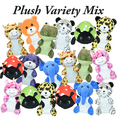 thumbnail image 2 of 144 Pieces Small Stuffed Animals Bulk 7 to 9 Inch Wholesale Plush Toys 10 Styles for Kids Birthday Party Favors, Claw Machine Toys, Charity and Donation Drives, School Prizes, 2 of 5