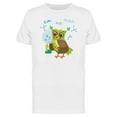 thumbnail image 1 of Owl Playing With Chemicals T-Shirt Men -Image by Shutterstock, Male XX-Large, 1 of 2