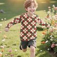 thumbnail image 4 of ITSAME Boys Girls Long Sleeve Shirt, Fashion Casual Crewneck Pullover Xmas Graphic Fall Christmas Holiday Tops Multicolor 4T, 4 of 7
