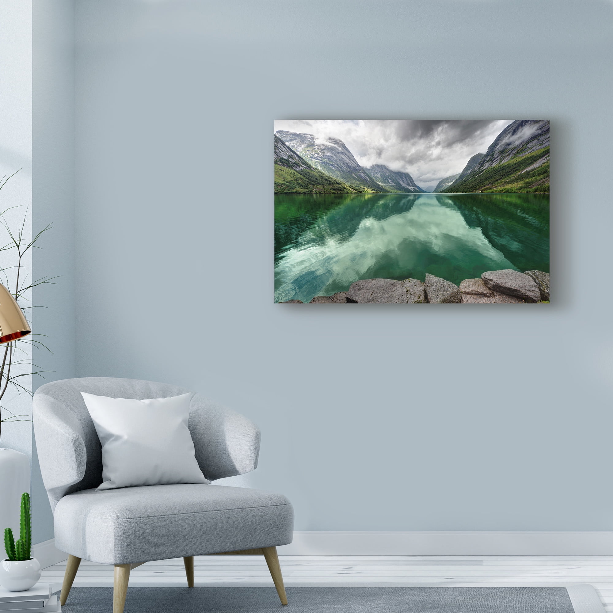 Trademark Fine Art 'Mountain Rustic Norway 28' Canvas Art by Maciej Duczynski