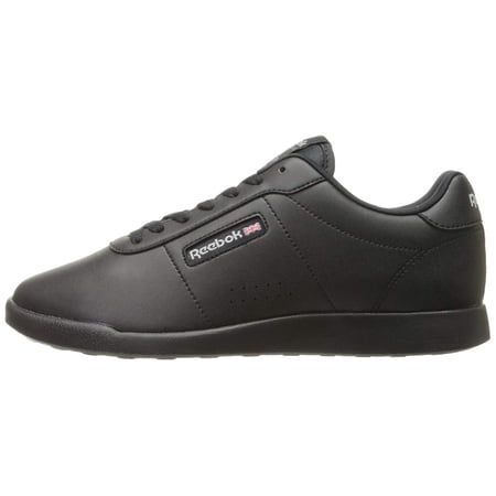 Reebok Womens Princess Leather Low Top Lace Up Fashion Sneakers