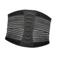 thumbnail image 4 of Trainador de cintura Supportación lumbar Cinturón de soporte Elástico Buredura baja de la espalda Trimmer de cintura para pilates ejercicio deportivo XL, 4 of 8
