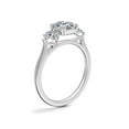 thumbnail image 3 of 0.80 Ct Brilliant Asscher Cut Natural Diamond Elegant Solitaire Wedding Ring for her Solid 14K White Gold Size 6, 3 of 8