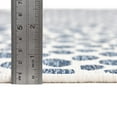 thumbnail image 4 of Rugs.com Jill Zarin Outdoor Collection Rug – 13' Square Blue Flatweave Rug Perfect For Living Rooms, Kitchens, Entryways, 4 of 9