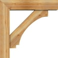 thumbnail image 3 of Ekena Millwork 8"W x 36"D x 36"H Imperial Block Rough Sawn Bracket w/ Offset Brace, Western Red Cedar, 3 of 25