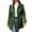 Army Green, variant on Maplenight Trench Coats for Women Single Breasted Turndown Collar Long Coats Fall Winter Outerwear