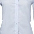 thumbnail image 3 of Tee Jays Womens Stretch Luxury Long Sleeve Poplin Shirt, 3 of 4