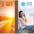 thumbnail image 2 of Twin Door Draft Stoppers,2 Pack Draft Blocker For Bottom Of Door Guard Nois, 2 of 5