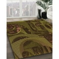 thumbnail image 3 of Ahgly Company Machine Washable Indoor Rectangle Transitional Night Red Area Rugs, 5' x 8', 3 of 7