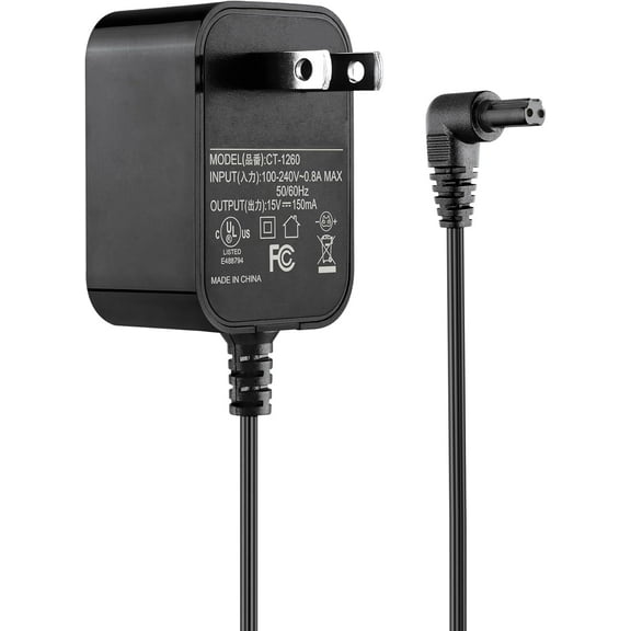 FQMMFQDD AC Adapter Charger for Black and Decker Floor Sweeper HFS413J33 HFS115J10 Power