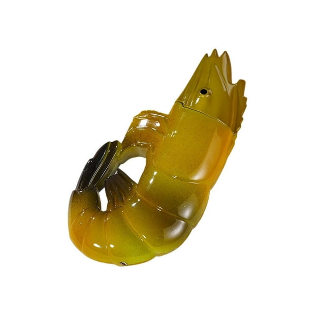 TIELUTT Windproof Torch Unique Prawn Design Ornament Adjustable Flame Ceramic Bakeware Set with Lids Bakeware Organizers and Storage Silicone Baking Sheets for Oven Baking Pans for Oven Silicone Bakin