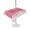 Deep Red, variant on Outdoor Tablecloth with Umbrella Hole for Patio/Picnic/Party/Camping, Pink Mother's Day Waterproof Table Cloth Round Cover Washable, Watercolor Flowers Modern Polka Dot Striped (Dia 60")