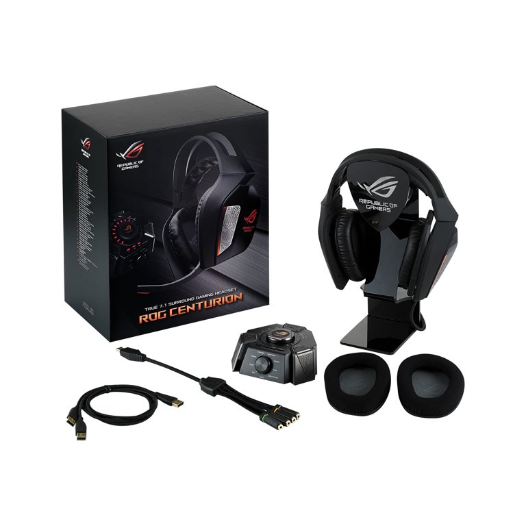 ROG CENTURION 7.1(ゲーミングヘッドホン) ASUS ROG Centurion - Headset - 7.1 channel - full size