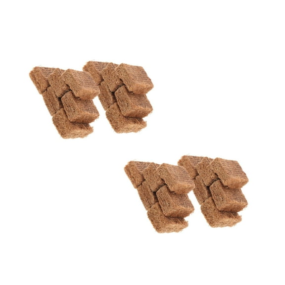 Phenofice  Charcoal Starter Cubes for Outdoor Bbq and Indoor Fireplace Brown Lightweight