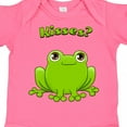 thumbnail image 4 of Inktastic Kisses? Cute Frog Boys or Girls Baby Bodysuit, 4 of 5