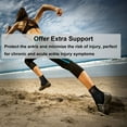 thumbnail image 2 of Ankle Brace, Ankle Braces for Men & Women, Adjustable Compression Ankle Wrap Support for Ankle Protection, Breathable & able, Ankle Support Brace for Sprains, Sports Injuries and Recovery, 2 of 8