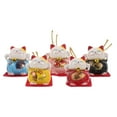 thumbnail image 6 of Zoyueyie Cat Figurines 5Pcs Japanese Maneki Neko Figurine Ornament Beckoning Fortune Welcoming Cat Statue Cats for Home Office, 6 of 10